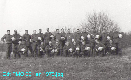 Cdt PMO 001 en 1979