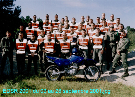 EDSR 2001 du 03 au 28 septembre 2001