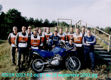 EDSR 2003 P2 du 01 au 26 septembre 2003