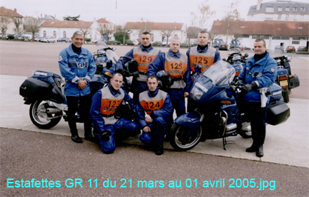 Estafettes GR 11 du 21 mars au 01 avril 2005