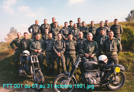 FTT 001 du 07 au 31 octobre 1991