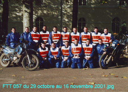 FTT 057 du 29 octobre au 16 novembre 2001