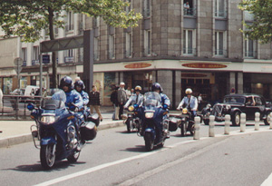 Dpart du Tour de Bretagne, BREST 2003. Cliquez pour agrandir.