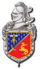 Insigne de l'Ecole de Gendarmerie de Fontainebleau. Cliquez pour agrandir